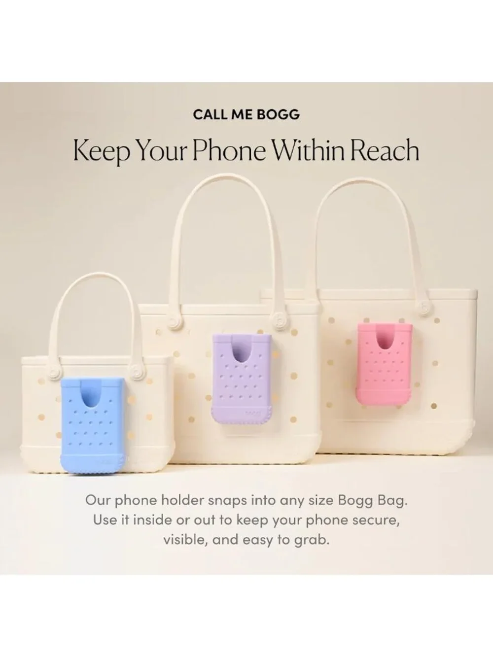 Stylish Cell Phone Holder - Waterproof, Lightweight, Versatile Accessory in